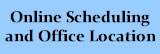 Online Scheduling and Office Location